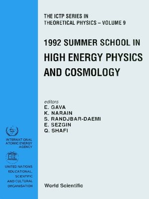 cover image of High Energy Physics and Cosmology--Proceedings of the 1992 Summer School
